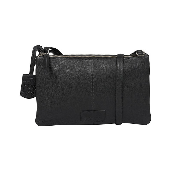Crossbody double pocket zip Soft Skylar Beach black Burkely