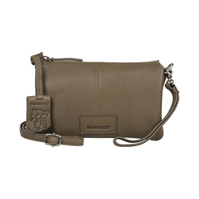 Crossbody triple pocket zip Soft Skylar Tender Taupe Burkely
