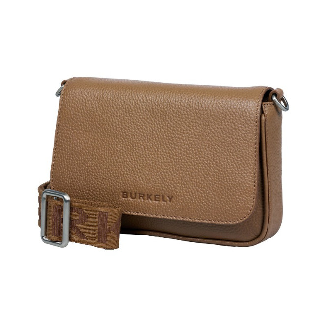 Crossbody Always Ava lockväska med bred rem taupe Burkely