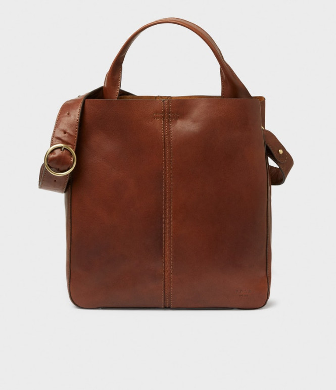 Totebag Elsa midbrown Saddler