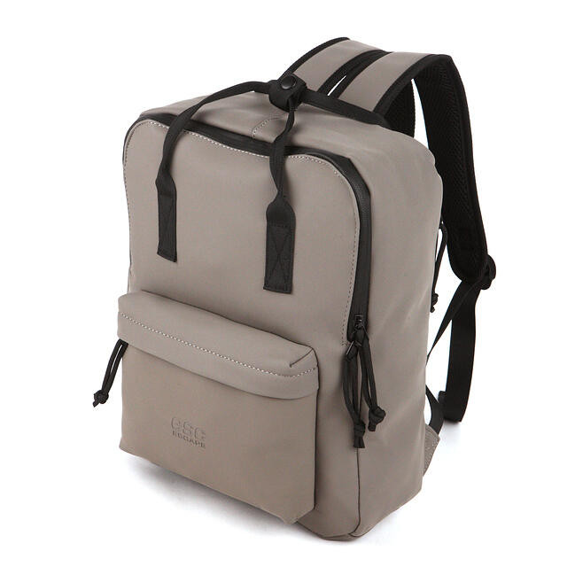 Backpack taupe rubber vattenavvisande Sajaco Nordic