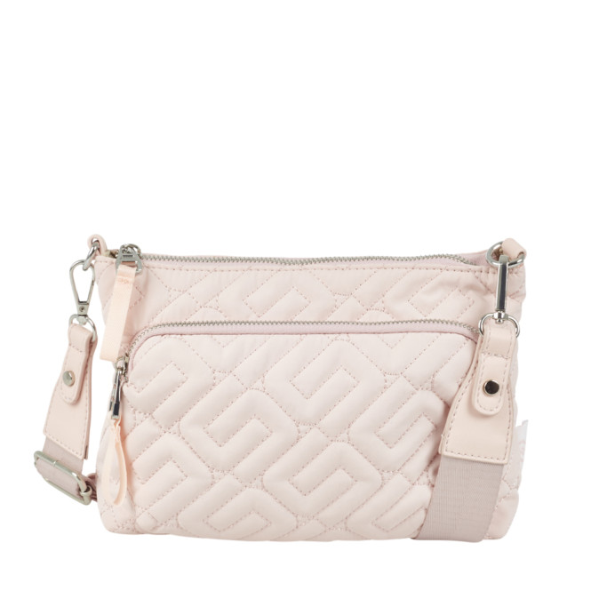 Crossover 2.0 rosa recyled nylon quiltad Ulrika Design