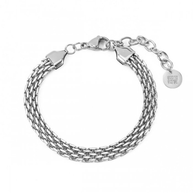 Armband Morgan bracelet silver Bud to Rose