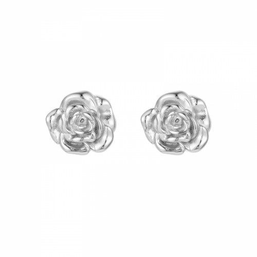 Örhänge Rosie stud silver Bud to rose
