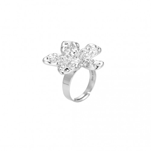Ring senna silver justerbar Bud to rose