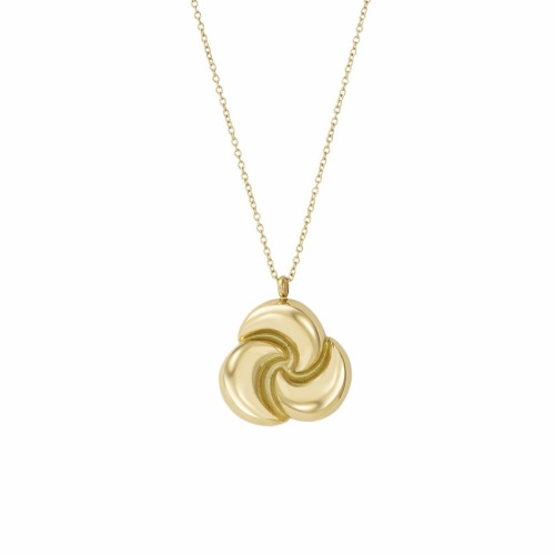 Halsband Luna Guld Bud to rose