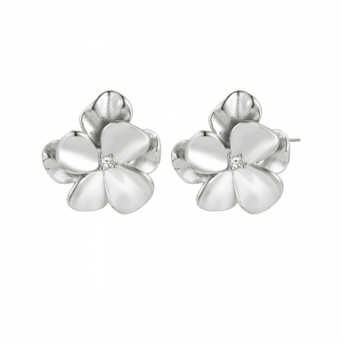 Örhänge Blomma Lily Luxe Silver Bud to Rose