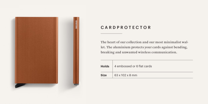 Cardprotector sand SECRID