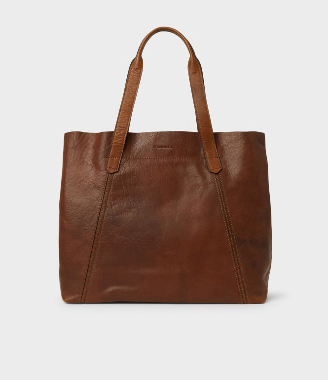 Shopper Paris midbrown Saddler