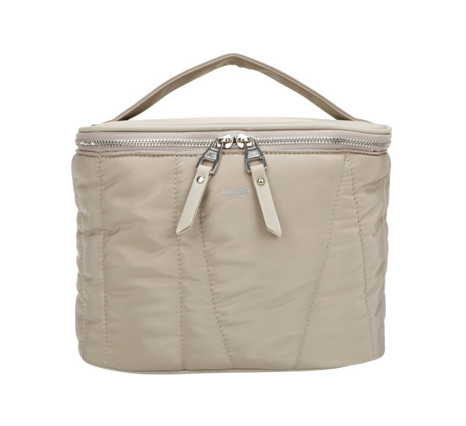 Necessär nylon makeup bag beige Ulrika Design