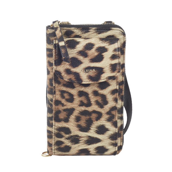 Mobilväska Leopard mönster Ulrika Design