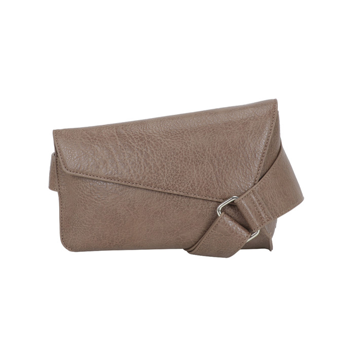 Bumbag assymetrisk taupe Ulrika Design