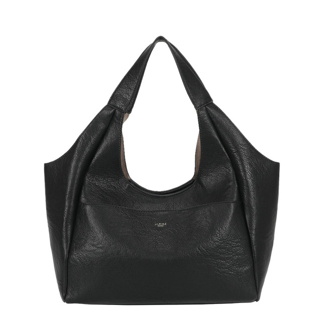 Shopper med dubbla handtag svart Ulrika Design