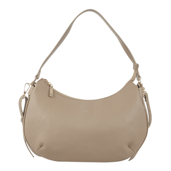 Axelremsväska Dollar Lång/kort rem Taupe Ulrika Design
