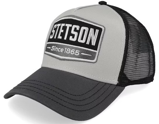 Keps trucker since 1865 grå gasoline Stetson