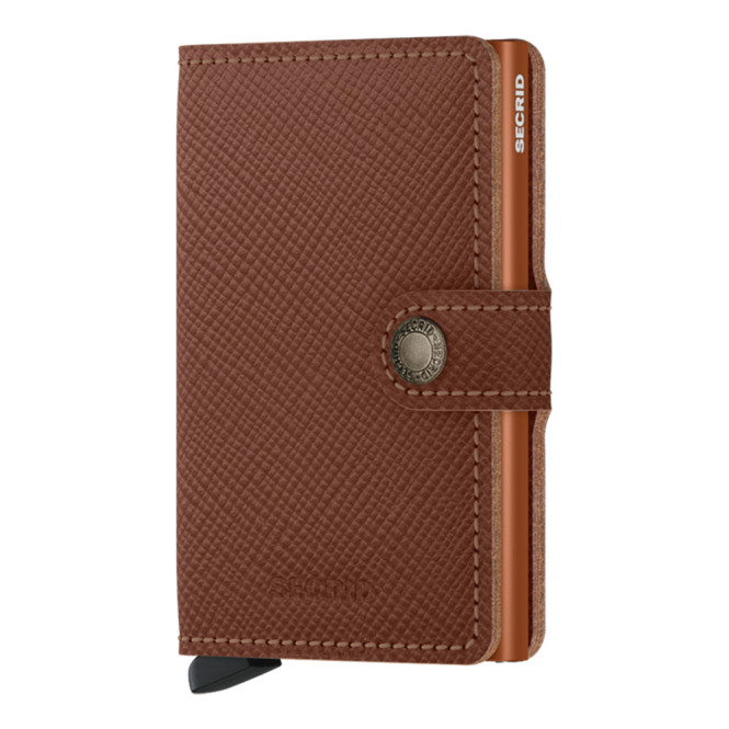 Miniwallet Saffiano Caramel SECRID