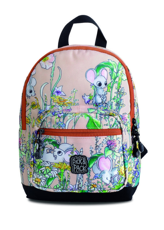 PickandPack Backpack Mice Pink