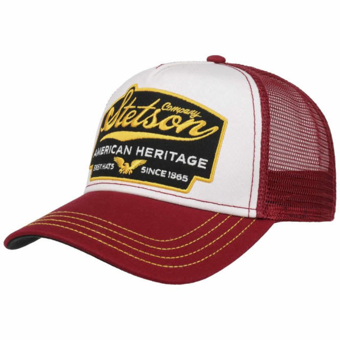 Trucker keps American Heritage röd Stetson