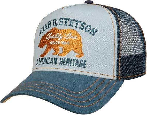 Trucker keps Bear Blå Stetson