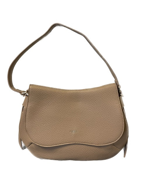 Axelremsväska Dollar Lockmodell Kort/Lång rem Taupe Ulrika Design
