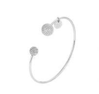 Armband Mollie bangle silver Bud to rose