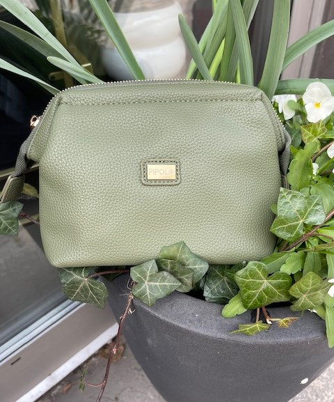 Necessär Frame small moss green Pipol