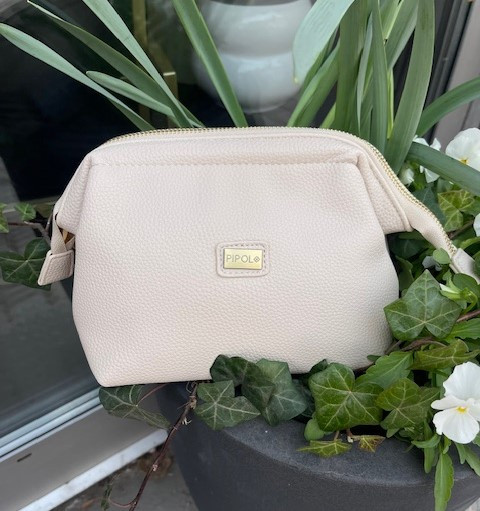 Necessär Frame small light beige Pipol