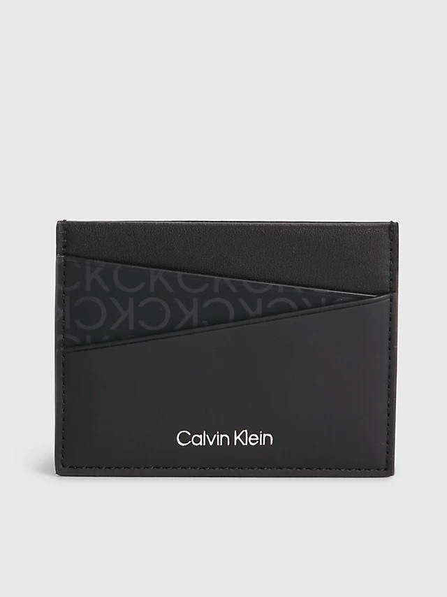 Korthållare CK redo cardholder spw black mono Calvin Klein