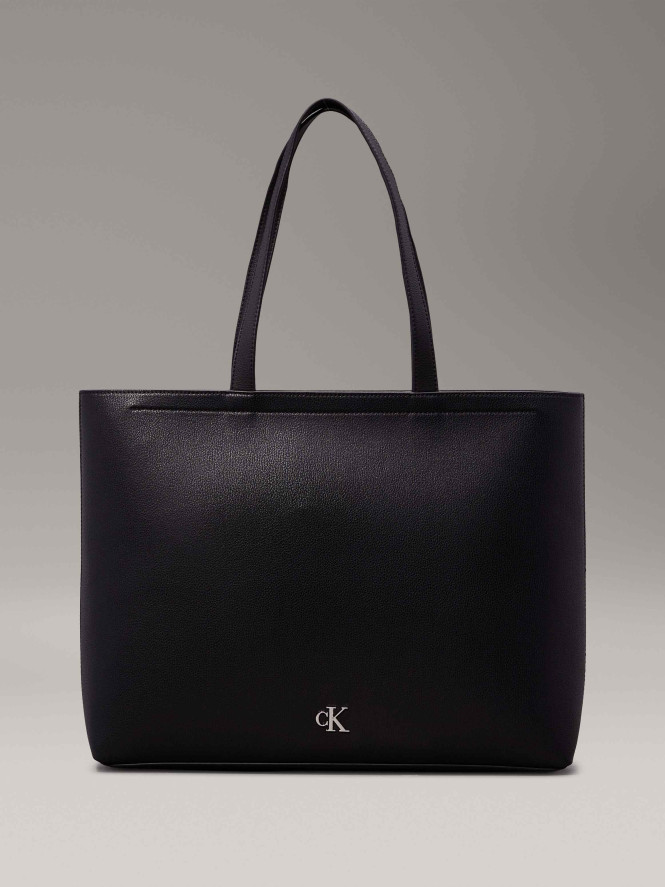 Kasse Shopper Minimal Monogram Slim Svart Calvin Klein