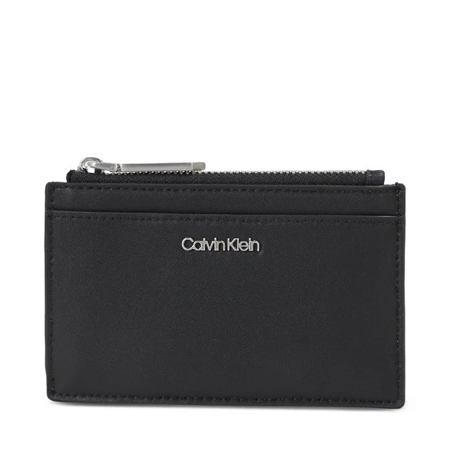 Korthållare med dragkedja svart Calvin Klein