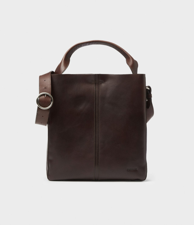 Totebag Elsa darkbrown Saddler