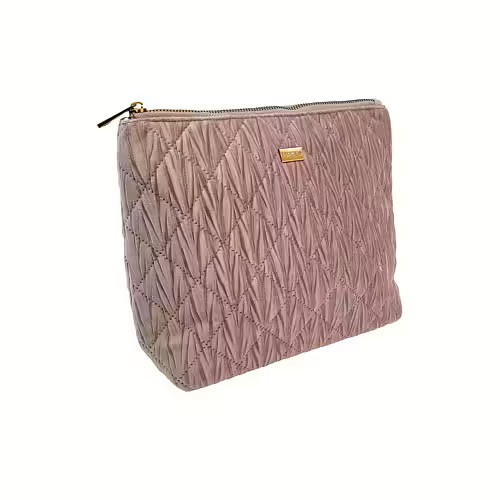 Necessär Big Cosmetic quilted Pale Pink Pipol