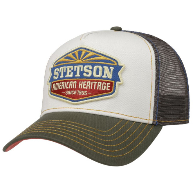 Trucker keps Sun American Heritage Grön Stetson