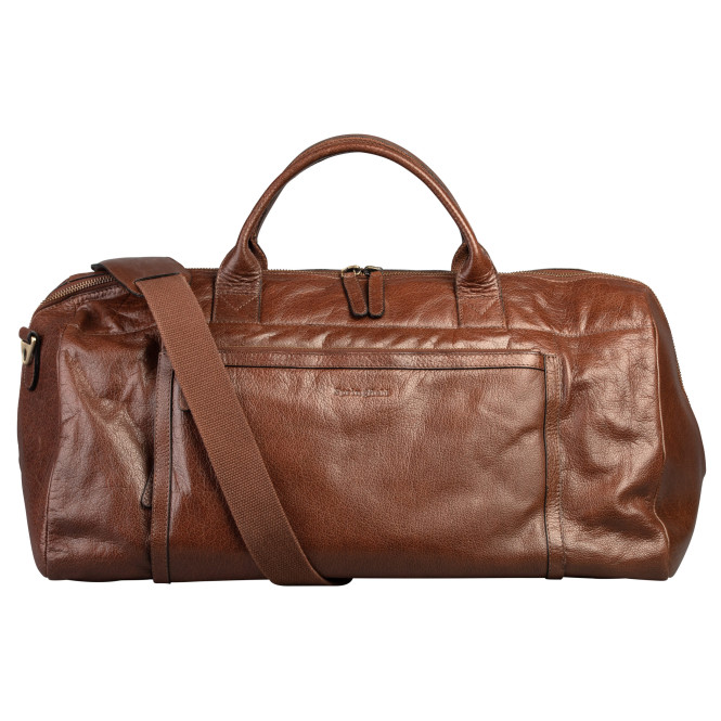 Weekendbag Colorado cognac läder Springfield