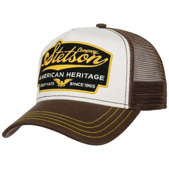 Trucker keps American Heritage brun Stetson