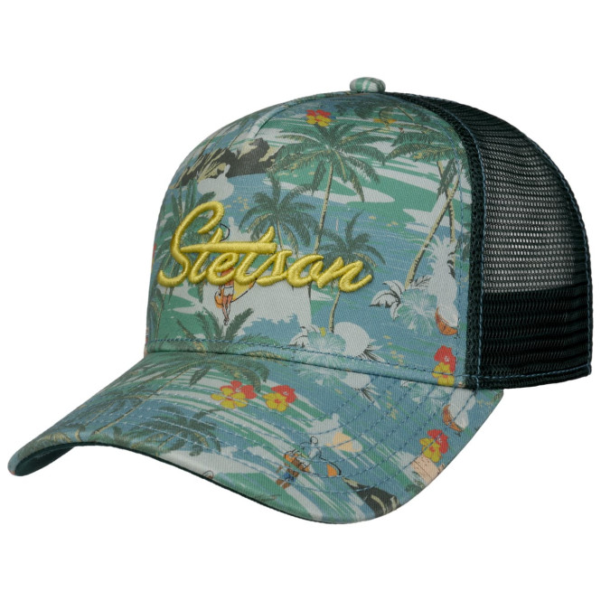 Keps trucker stetson aloha print Stetson
