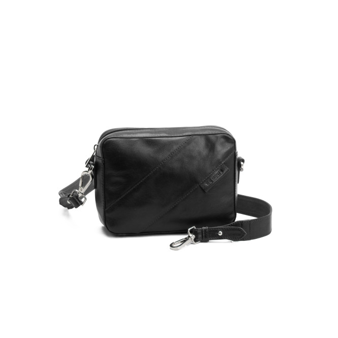 Camerabag med detalj fram svart The monte