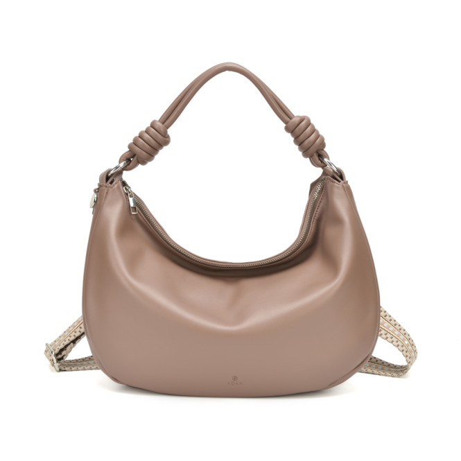 Hobo väska Pearl Taupe Hello I´m vegan Adax