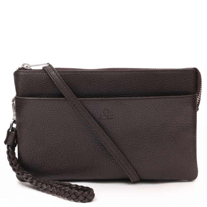 Axelväska Combi Clutch Silja Dark brown Cormorano Adax