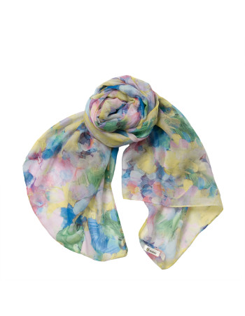 Rosenvinge/sonize Sjal i blandade färger med blommigt print- Rosenvinge